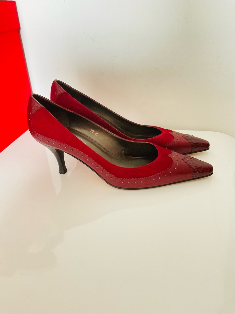 Talbots Pointed-Toe Mid Heel Pumps Size 10